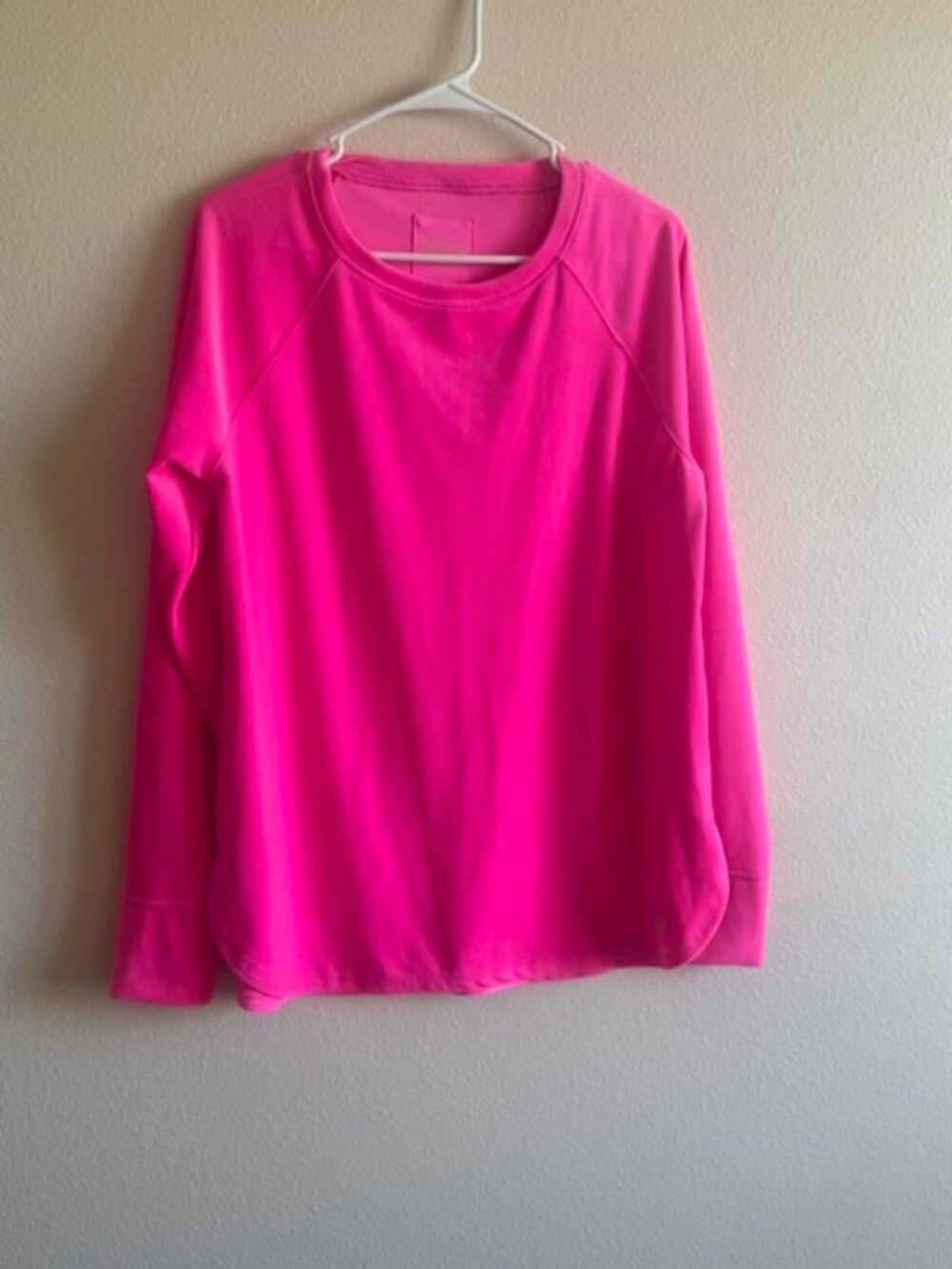 lilly pulitzer luxletic pink long sleeve tee L